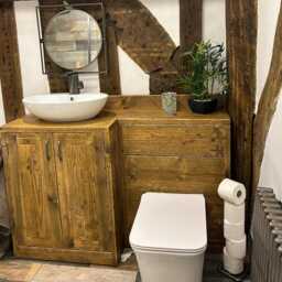 York Combination - Handmade Reclaimed Timber Bathroom Furniture - thumbnail 3