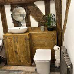 York Combination - Handmade Reclaimed Timber Bathroom Furniture - thumbnail 2
