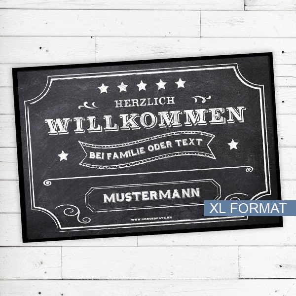 "xl Doormat ""Vintage" - image 1