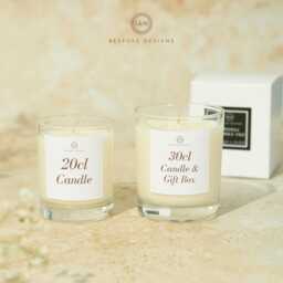 Pumpkin Spice Candle Autumn Scented Soy Candle, Fall Home Decor - thumbnail 2