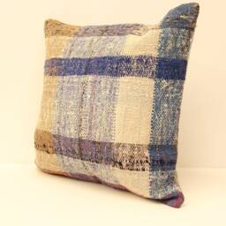 Throw Kilim Pillow 20x20 in 50x50 cm Kelim Kissen Turkish Pillow Cushion Cover Sofa Home Decor 4Ef-65 - thumbnail 3