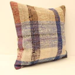 Throw Kilim Pillow 20x20 in 50x50 cm Kelim Kissen Turkish Pillow Cushion Cover Sofa Home Decor 4Ef-65