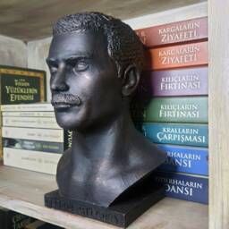 Freddie Mercury Resin Bust Handmade Pop Art Sculpture - 10 - thumbnail 2