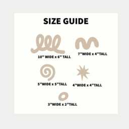 Vinyl Wall Decal Stickers Abstract Shapes Nursery Girls Baby - thumbnail 3