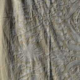 Cotton Suzani Embroidered Throw - Handcrafted Vintage Style Bohemian Blanket - thumbnail 3