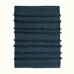 Tufted Bathmat Bathroom Rug Set - Cute Bath Shower Tub Mat Runner Teal Green Woven Aesthetic Bathmats & Rugs Machine Washable 26x20 - thumbnail 2