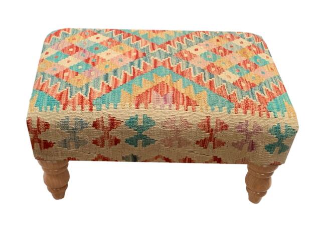 60cmsx40cms Kilim Stool