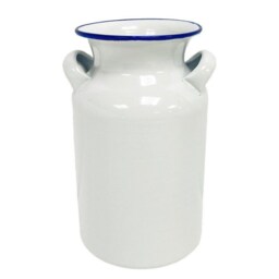 New England Zinc Milk Churn - Flower Arrangement Pot/Vase Container - thumbnail 2