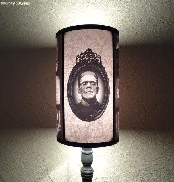 Bride Of Frankenstein Lampshade - Gothic Horror Decor - image 1
