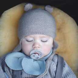 Genuine Medical Sheepskin Baby Liner - Stroller Car Seat Pram Insert - thumbnail 3