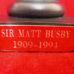 Sir Matt Busby Manchester United Manager Bust Figurine Sculpture By Legends Forever - thumbnail 4