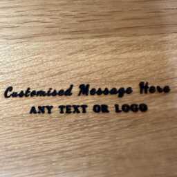 Personalised Ocean Resin Art Cheese Board, English Oak Wedding Gift - thumbnail 4
