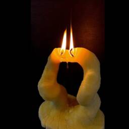 Cave Candle/Candle/Figure/Sculpture/Candle 3D/Scented/Gift/Home Decor/Art Design/Design Candle/Fashionable Candle/Dog/Art/Deco/Unique/Scent - thumbnail 3