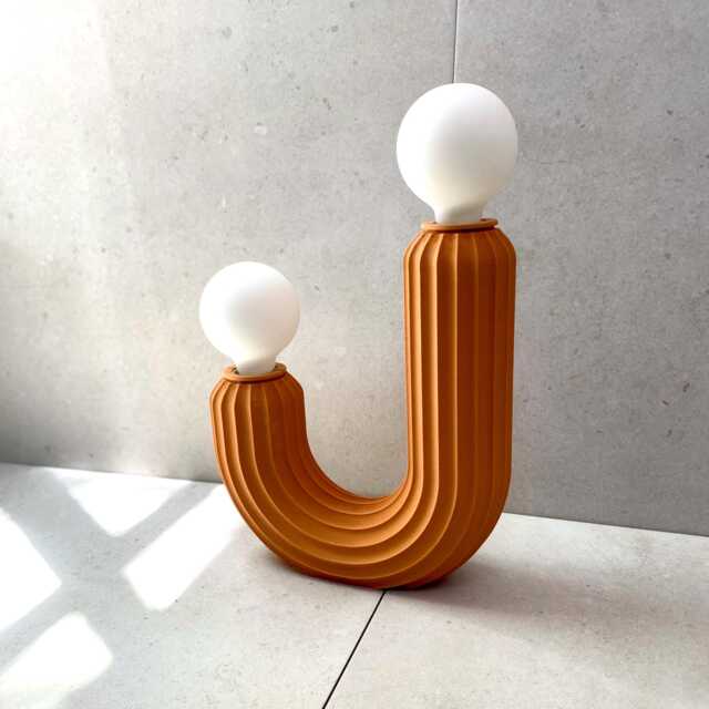 "Orange ""Saguaro Lamp" - image 1