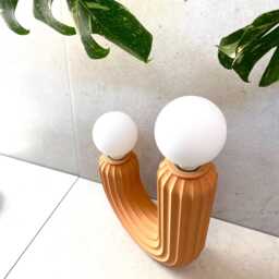 "Orange ""Saguaro Lamp" - thumbnail 2