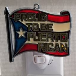 Nightlights - Various Designs Including Flags & Clowns -Made With Epoxy Resin Brass Frame - thumbnail 3