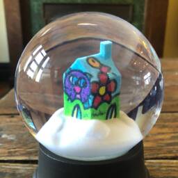 Snow Globe By Charles Houska - Limited Edition Of 25 - thumbnail 4