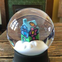 Snow Globe By Charles Houska - Limited Edition Of 25 - thumbnail 1