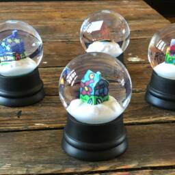 Snow Globe By Charles Houska - Limited Edition Of 25 - thumbnail 2