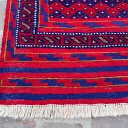 2x8 Large Handmade Wool Runner - Afghan Oriental Tribal Rug Vintage Boho Floral Turkmen Ziegler Design Kitchen, Living Room, Bedroom - thumbnail 4
