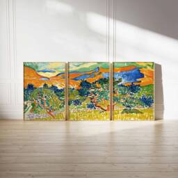 Set Of 3 Andre Derain Prints, Mountains At Collioure Poster Set, Fauvist Wall Art, Floral Nature A1/A2/A3/A4 - thumbnail 1