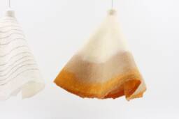 Lucielalune?? Pendant Ceiling Lighting/ Swag Lamp/Felted Wool/ Home Eco Decor/Multicolored White