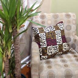 African Wax Print Pillow Cover Set Ankara Accent Pillows - thumbnail 3