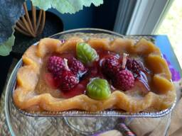 Red Ripe Raspberry Cobbler Candle - thumbnail 1