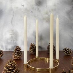 Advent Wreath Brass - thumbnail 4