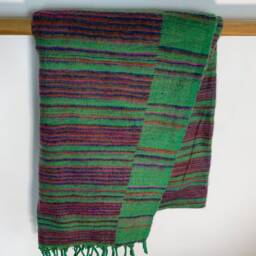 Warm Blanket Scarf - A Lovely Soft Touch, Very Warm, Nice & Lightweight. Shawl, Picnic Blanket, Bed Cover - thumbnail 3