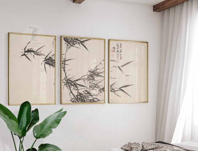Japanese Set Of 3 Floral Posters, Art Prints, Katsushika Hokusai Wall Art, Ogata Korin Decor, Gift - image 1