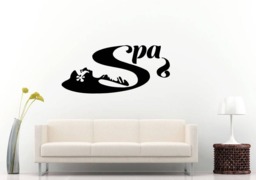 Women Spa Beauty Salon Day Relax Unwind Resort Wall Sticker Decal Vinyl Mural Decor Art L2289 - thumbnail 1