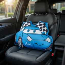 Personalized Lightning Mcqueen Pillows, Cars Pixar Pillow, Decorative Pillows For Kids Rooms, Cushions With Name - thumbnail 4