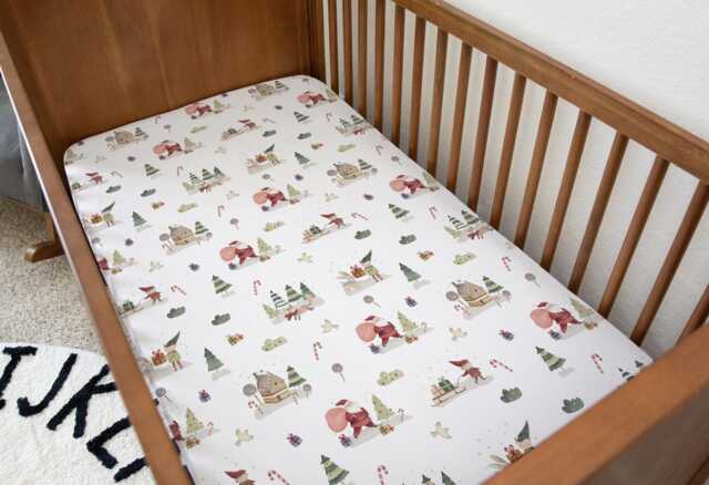Christmas - Santa, Bedding, Duvet Covers, Fitted Sheets, Festive Bedding, Holiday Kids Bedding - image 1