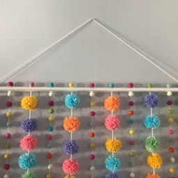 Pom Wall Hanging - thumbnail 2