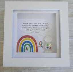 Autism Children's Thank You Gift Frame, Neurodiversity Adhd, Aspergers, Asd, Teacher - thumbnail 1