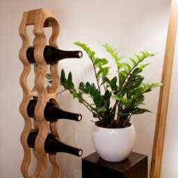 Wine Rack Interior Design Idea Hancrafted Gift Handmade Furniture Decor Omo - thumbnail 3