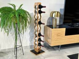 Wine Rack Interior Design Idea Hancrafted Gift Handmade Furniture Decor Omo