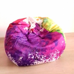 Bean Bag Chair, Child, Floor Cushion, Pouf, Chair Cover, Kids Bag, Unique Design - thumbnail 2