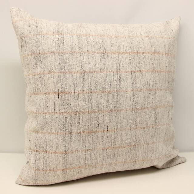 Handmade Kilim Pillow Cover 24x24, Rustic Home Design - image 1