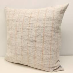 Handmade Kilim Pillow Cover 24x24, Rustic Home Design - thumbnail 3