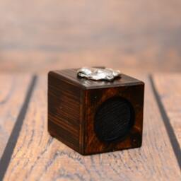 Rottweiler - Wooden Candlestick With Dog, Souvenir, Decoration, Limited Edition, Collection - thumbnail 3