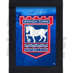 Ipswich Town Fc Crest Poster - Officially Licensed Product Sizes A4/A3 A2 - thumbnail 2