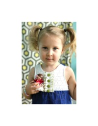 A Custom Made, Little Girl Birthday Gift, Personalized Pocket Doll, Rag Fabric Peg Take Along Doll. Comfort Doll - thumbnail 1