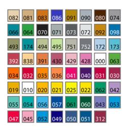 Morse Code Artificial Wall Clock Decal - thumbnail 4
