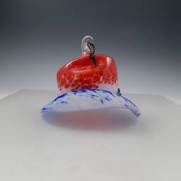 Patriotic Mini Cowboy Hat Ornament - Horseshoe Stand Optional - thumbnail 3