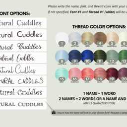Neutral Organic Cotton Super Soft Personalized Baby Blanket Girl Waffle Stroller Rainbow Muslin - thumbnail 3