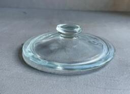 Glass Jard Lids - Replacement Lids For Jars & Containers Glass With Rubber Seal Little Knob On Top - thumbnail 1