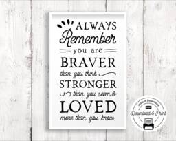 "Inspirational Wall Art 11""x17" - thumbnail 1