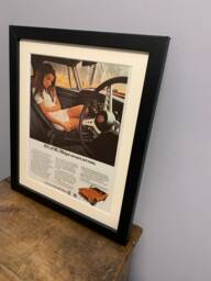 Mg Midget 1970 Original Framed Advertising Wall Art Print, Christmas Or Birthday Gift For Classic Car Enthusiasts, Home, Office - A114 - thumbnail 1